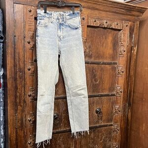 Zara Distressed Jeans Size 2